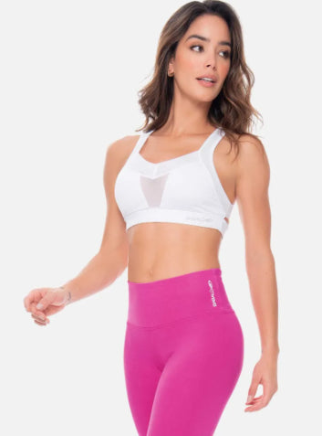 Top Deportivo Mujer Escote Semi transparente Babalú® 92343